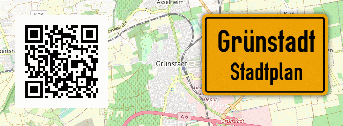 Stadtplan Grünstadt