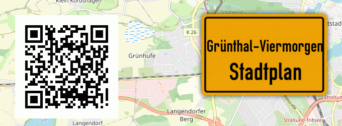 Stadtplan Grünthal-Viermorgen