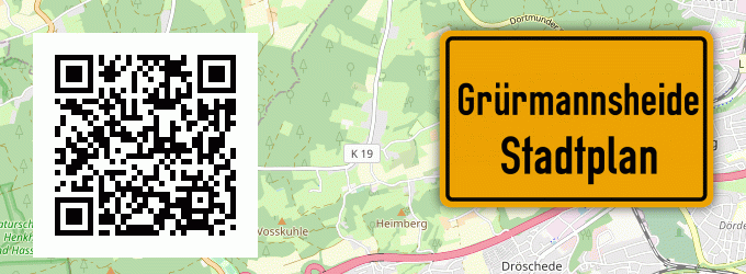 Stadtplan Grürmannsheide