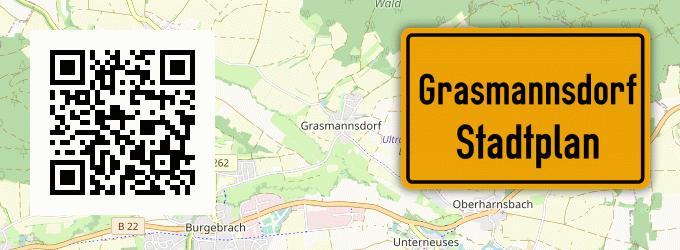 Stadtplan Grasmannsdorf