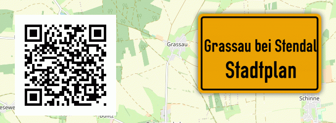 Stadtplan Grassau bei Stendal