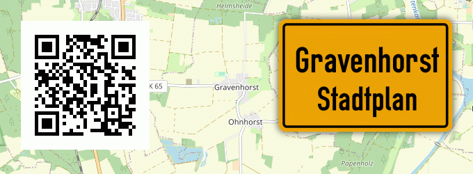 Stadtplan Gravenhorst