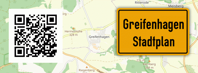 Stadtplan Greifenhagen