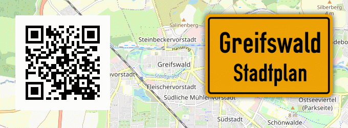 Stadtplan Greifswald