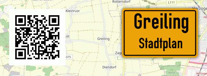 Stadtplan Greiling