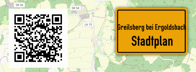 Stadtplan Greilsberg bei Ergoldsbach