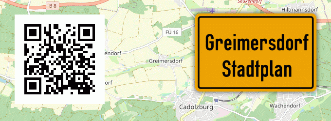 Stadtplan Greimersdorf