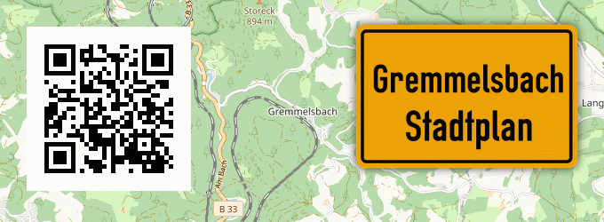 Stadtplan Gremmelsbach