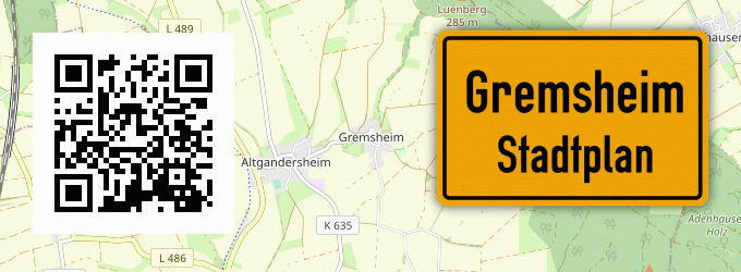 Stadtplan Gremsheim