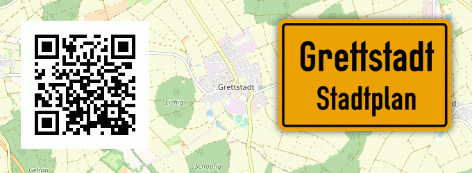 Stadtplan Grettstadt