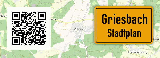 Stadtplan Griesbach, Kreis Freising