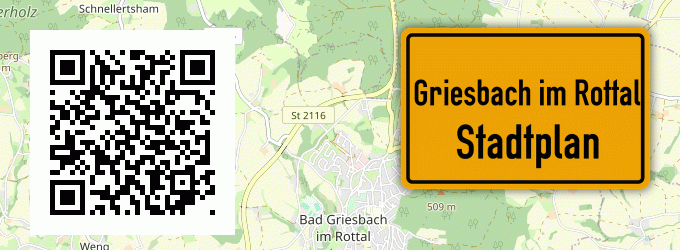 Stadtplan Griesbach im Rottal