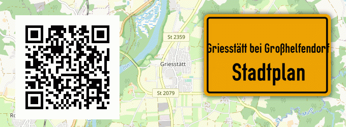 Stadtplan Griesstätt bei Großhelfendorf