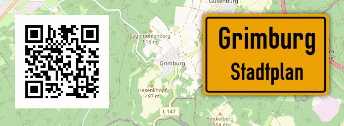 Stadtplan Grimburg