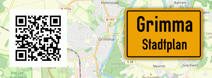Stadtplan Grimma