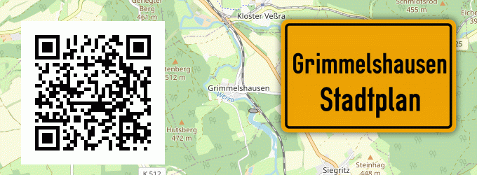 Stadtplan Grimmelshausen