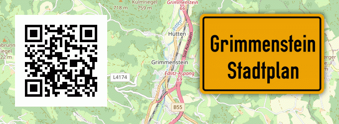 Stadtplan Grimmenstein