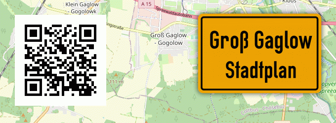 Stadtplan Groß Gaglow