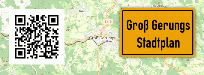 Stadtplan Groß Gerungs