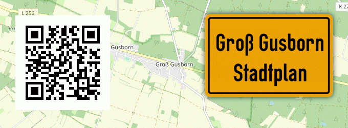 Stadtplan Groß Gusborn