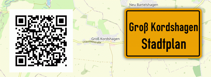 Stadtplan Groß Kordshagen