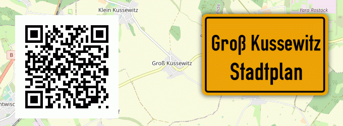 Stadtplan Groß Kussewitz