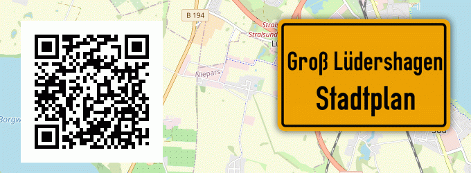 Stadtplan Groß Lüdershagen