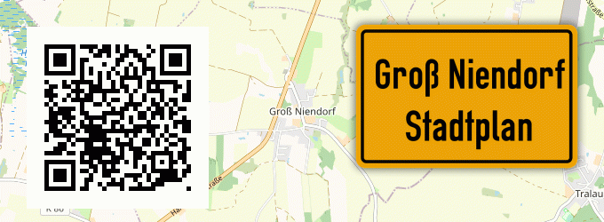 Stadtplan Groß Niendorf, Holstein