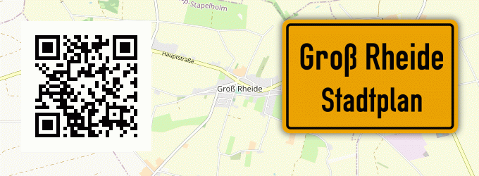 Stadtplan Groß Rheide