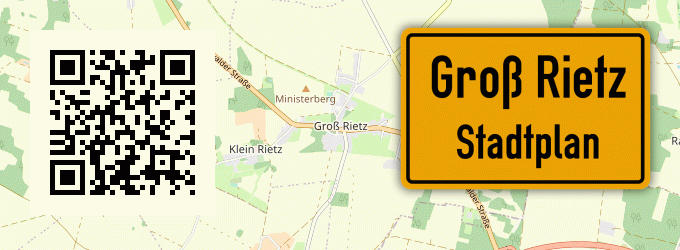 Stadtplan Groß Rietz