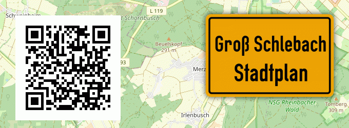 Stadtplan Groß Schlebach
