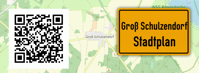 Stadtplan Groß Schulzendorf