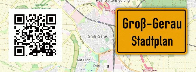 Stadtplan Groß-Gerau