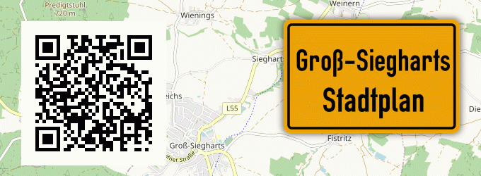 Stadtplan Groß-Siegharts