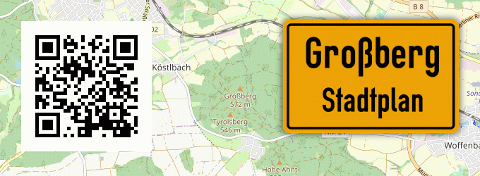 Stadtplan Großberg, Oberpfalz