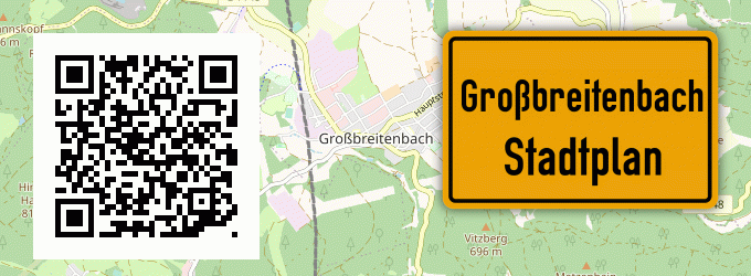 Stadtplan Großbreitenbach