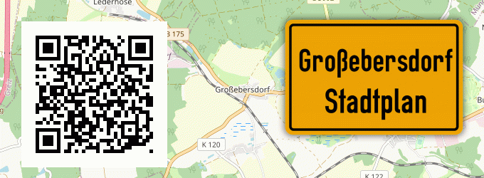 Stadtplan Großebersdorf