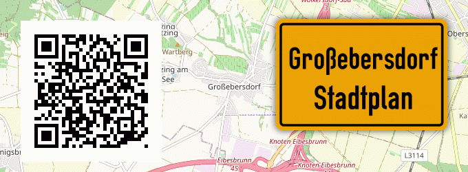 Stadtplan Großebersdorf