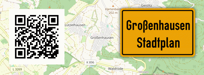 Stadtplan Großenhausen