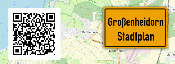 Stadtplan Großenheidorn