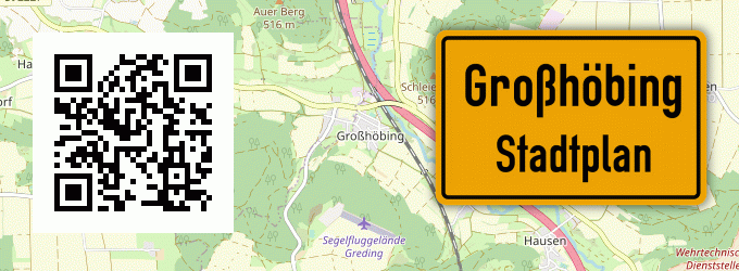Stadtplan Großhöbing