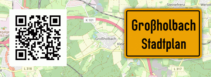 Stadtplan Großholbach
