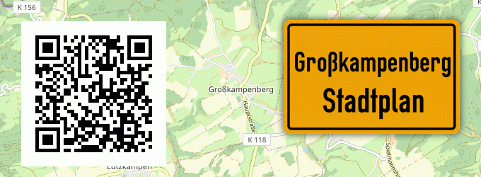 Stadtplan Großkampenberg