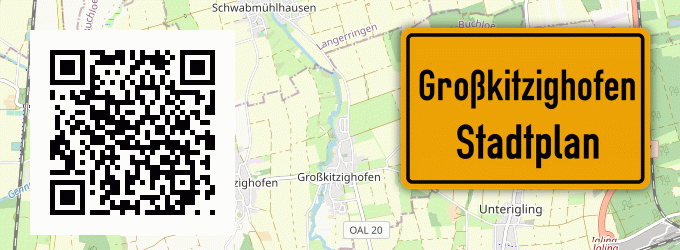 Stadtplan Großkitzighofen