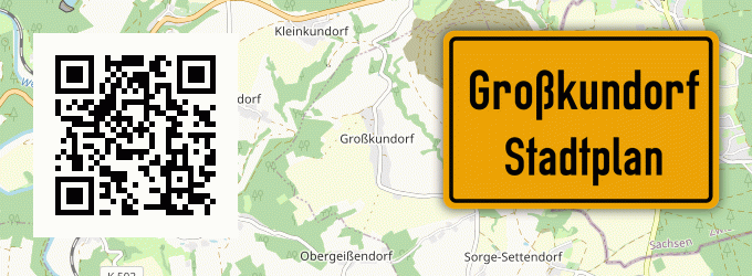 Stadtplan Großkundorf