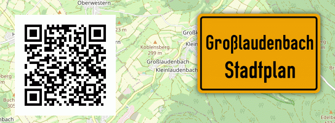 Stadtplan Großlaudenbach