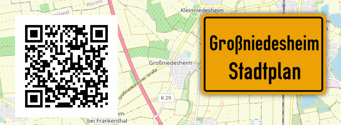 Stadtplan Großniedesheim
