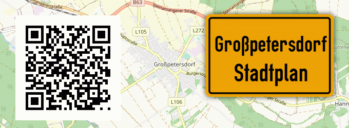 Stadtplan Großpetersdorf