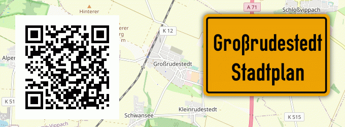 Stadtplan Großrudestedt