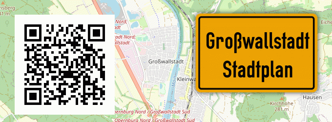 Stadtplan Großwallstadt